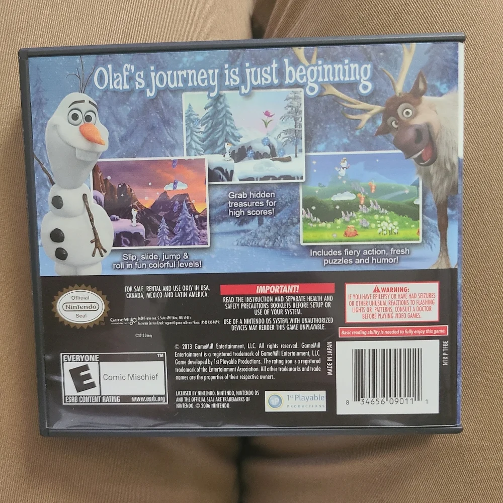 Nintendo disney frozen